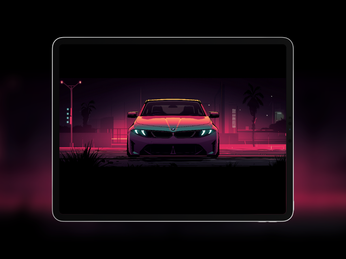 BMW i3 M50 Neue Klasse — Device Pack on iPad Pro 13