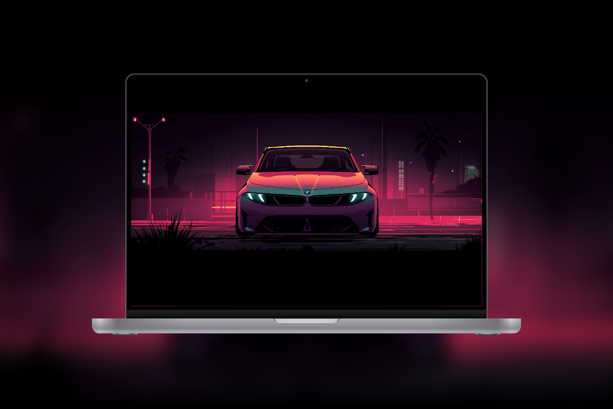 BMW i3 M50 Neue Klasse — Device Pack on MacBook Pro 16